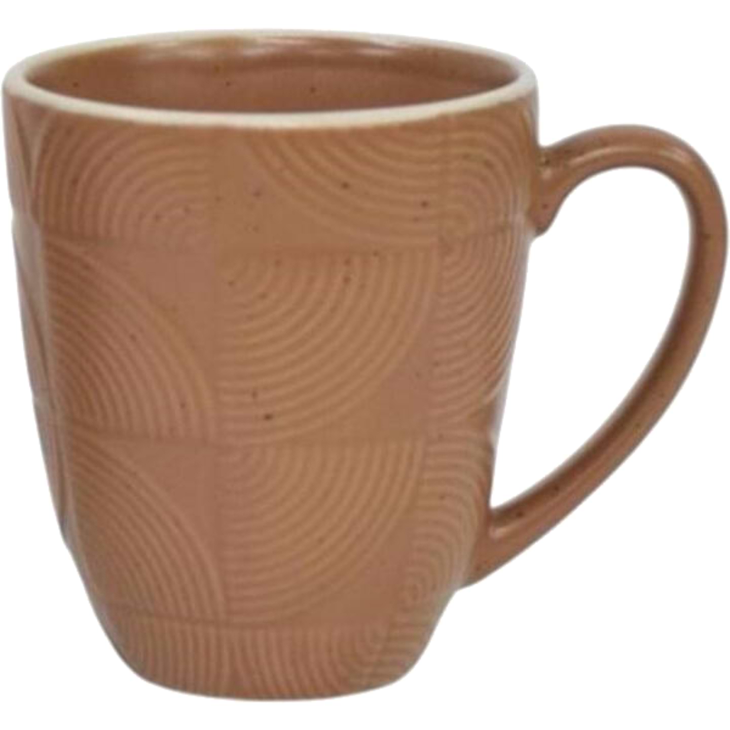 Чашка Ardesto Dafne 380 мл коричневий (AR3068B) - Фото 1