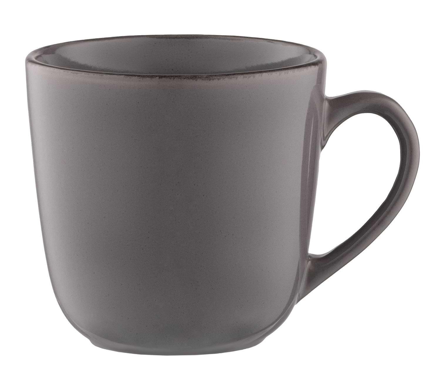 Чашка Ardesto Lazio 400 мл серый темный (AR1640DG) - Фото 1