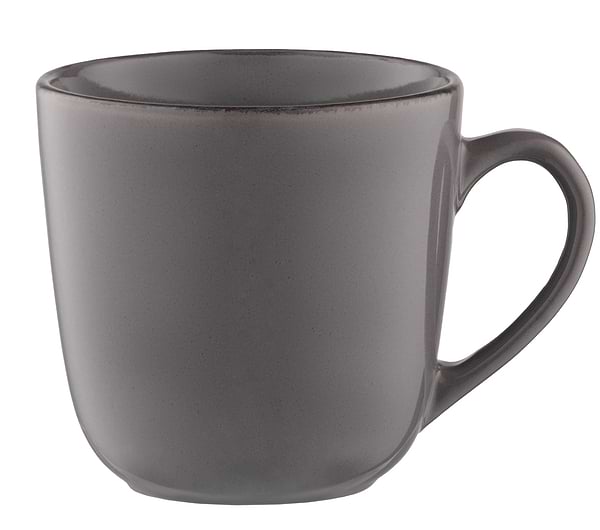 Фото - Чашка Ardesto Lazio 400 мл сірий темний (AR1640DG)