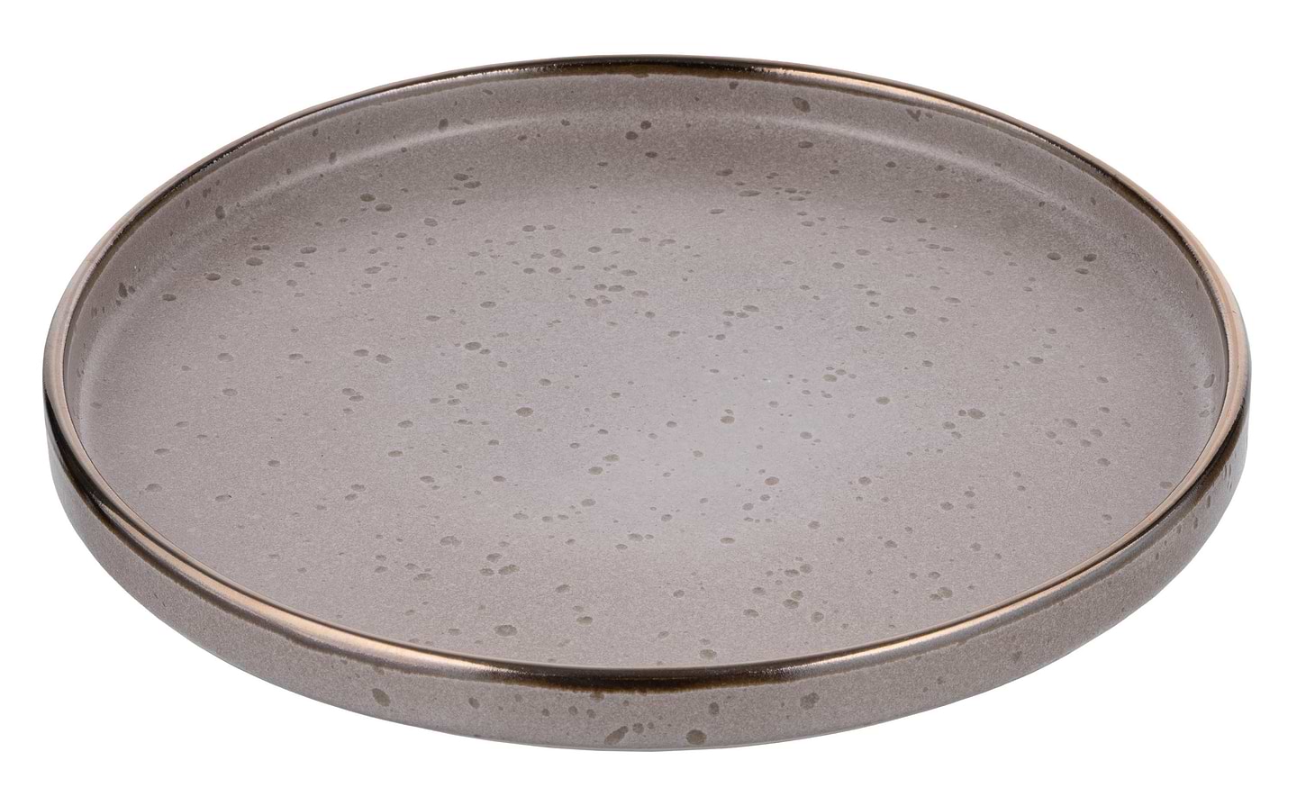 Тарілка обідня Ardesto Fasano 26 см сіро-коричневий (AR0426GB) - Фото 1