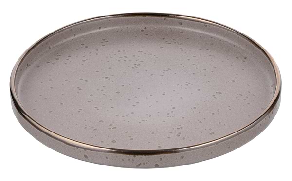 Фото - Тарелка обеденная Ardesto Fasano 26 см серо-коричневый (AR0426GB)