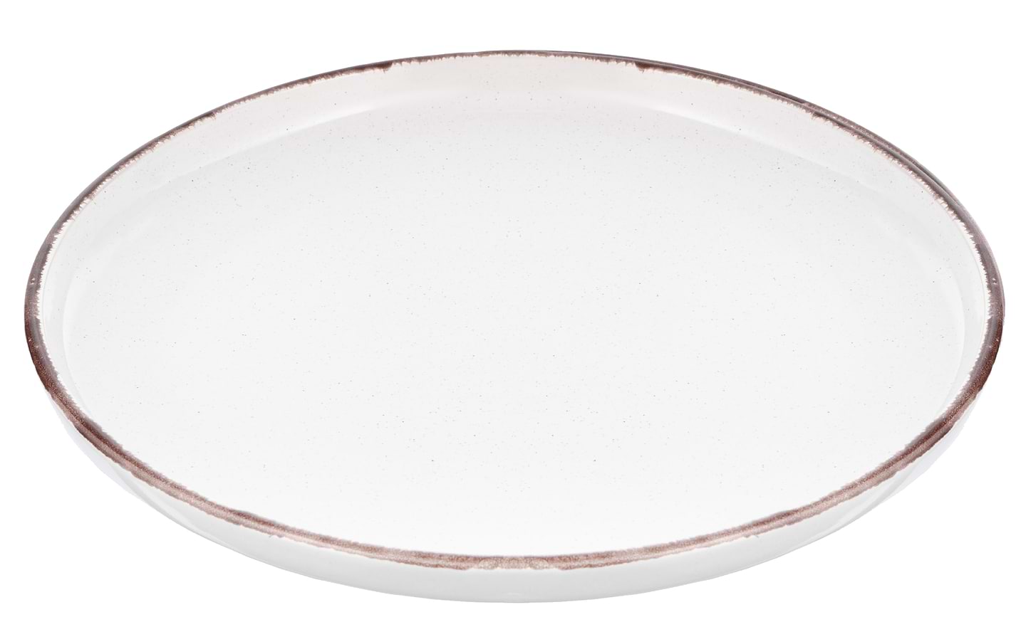 Тарілка обідня Ardesto Lazio 27 см білий (AR1526W) - Фото 1