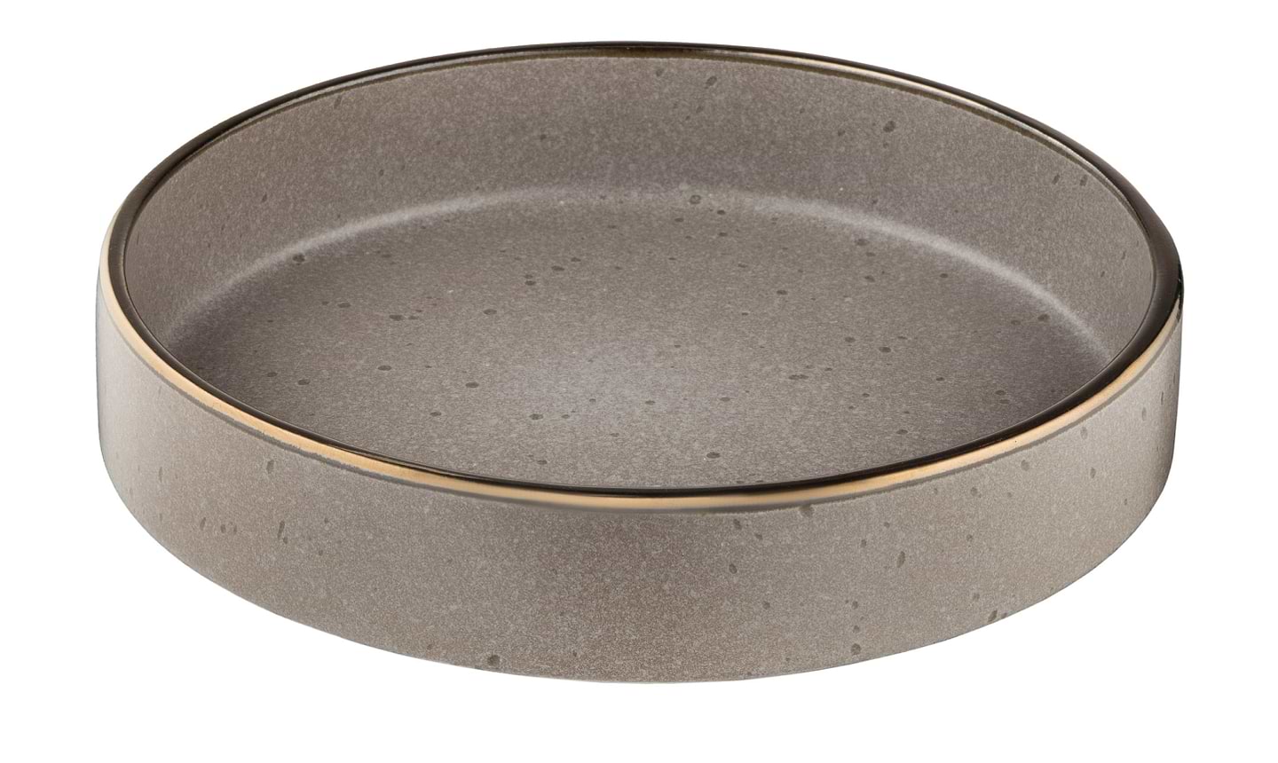 Тарелка суповая Ardesto Fasano 850 мл серо-коричневый (AR0420GB) - Фото 1