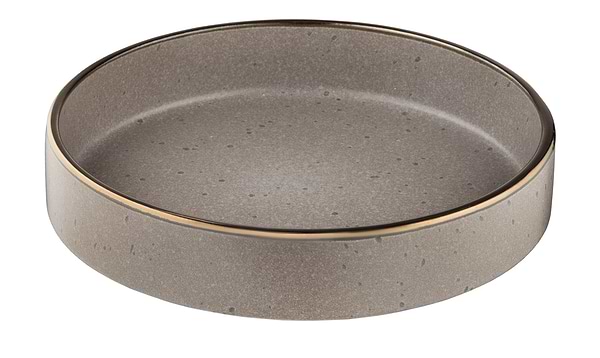 Фото - Тарілка супова Ardesto Fasano 850 мл сіро-коричневий (AR0420GB)