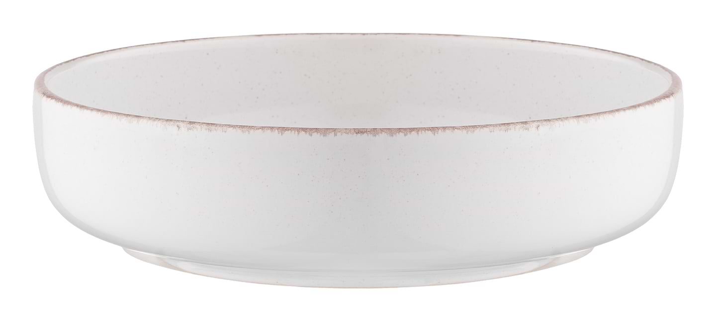 Тарілка супова Ardesto Lazio 18.5 см білий (AR1518W) - Фото 1