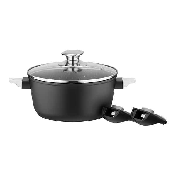 Фото - Кастрюля Ardesto Gemini Bari 2.5 л черный (AR1925AC)