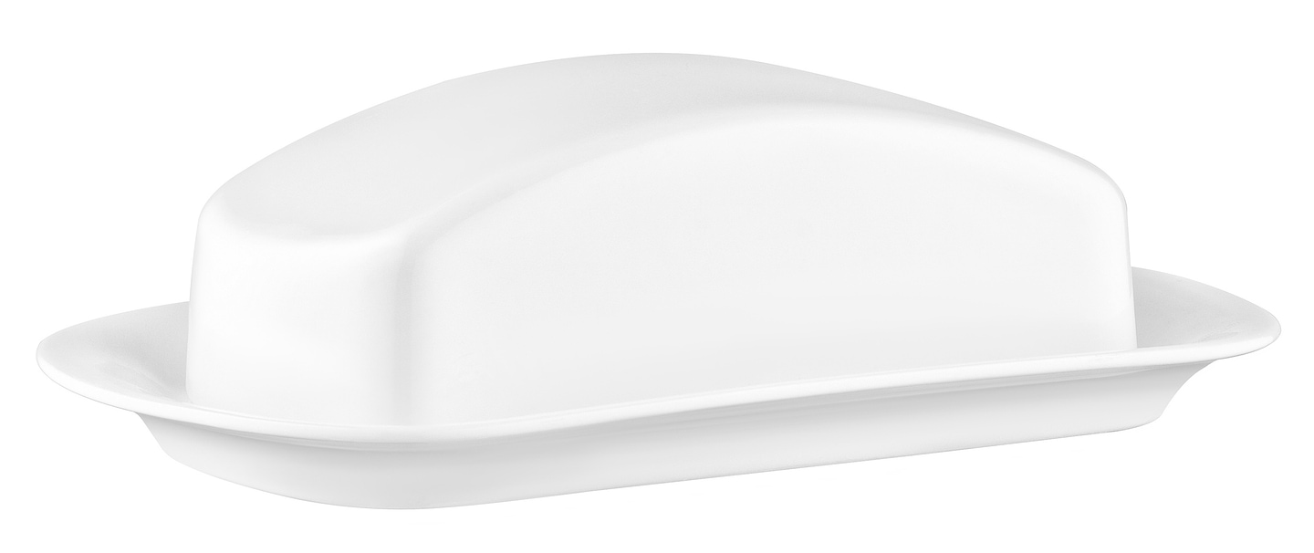 Маслянка Ardesto 20.3х12.7х6.4 см білий (AR3751) - Фото 1