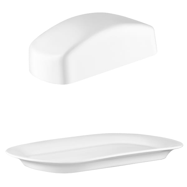 Фото - Масленка Ardesto 20.3х12.7х6.4 см белый (AR3751)