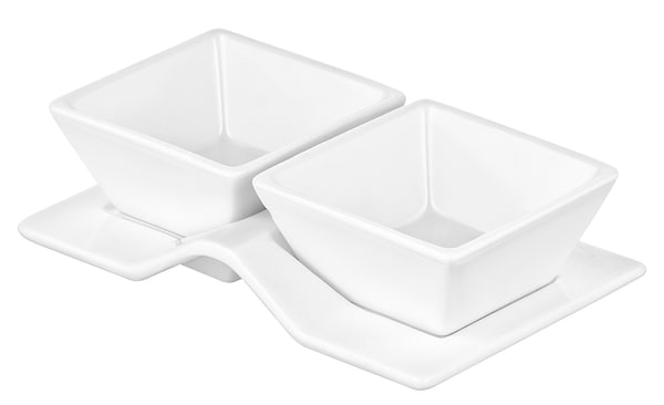 Фото - Менажница Ardesto 3 пр. белый (AR3750) Фото - Менажница Ardesto 3 пр. белый (AR3750)