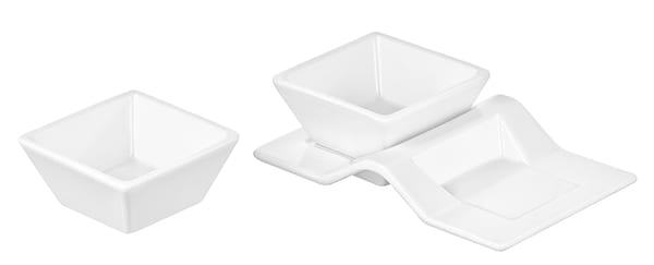 Фото - Менажница Ardesto 3 пр. белый (AR3750)