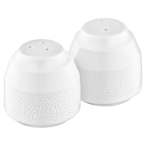 Фото - Набір ємностей для спецій і приправ Ardesto Ancona 2 пр.5.4х5.5 см білий (AR3562)