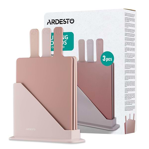 Фото - Разделочная доска Ardesto Fresh 3 шт. 24.1х33х7.9 см (AR1403BB)