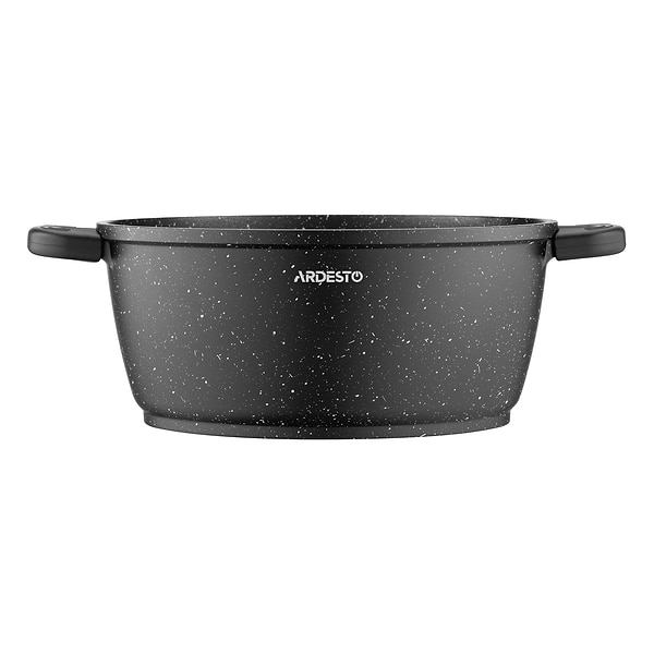Фото - Набор посуды Ardesto Gemini Anzio 6 пр. черный (AR1906AS)