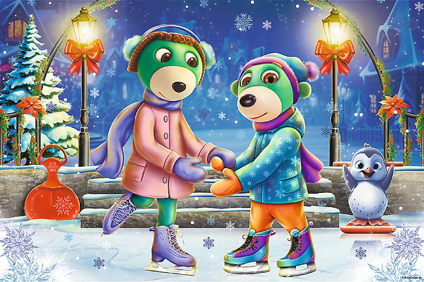 Фото - Пазлы (3-4 года) Trefl Зима в Трефликсе 60 эл (73833)