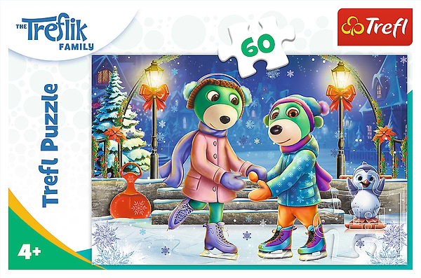 Фото - Пазлы (3-4 года) Trefl Зима в Трефликсе 60 эл (73833)