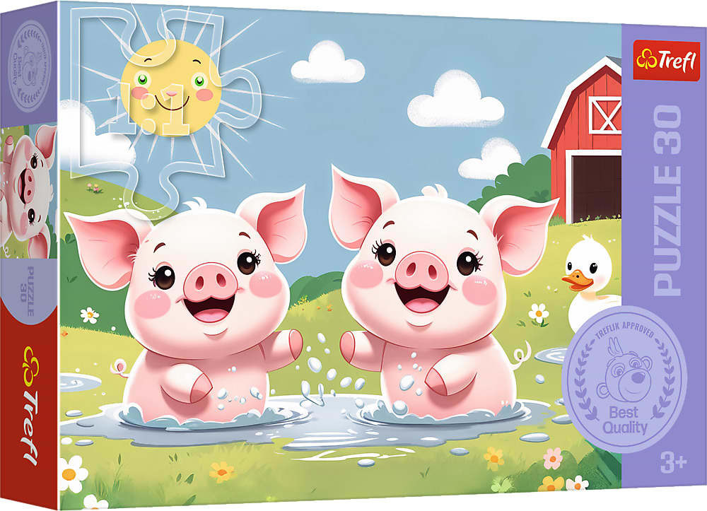 Пазли (3-4 роки) Trefl Щасливе село LAUR/TP 30 ел (83344)