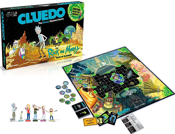 Фото - Настольная игра (18+) Winning Moves RICK AND MORTY Cluedo (3210)