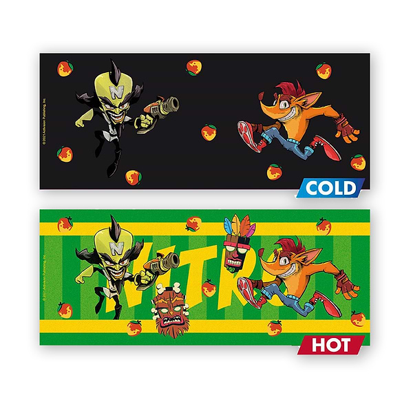 Фото - Чашка ABYstyle Чашка хамелеон CRASH BANDICOOT Nitro (Креш Бандикут)