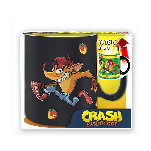 Фото - Чашка ABYstyle Чашка хамелеон CRASH BANDICOOT Nitro (Креш Бандикут)