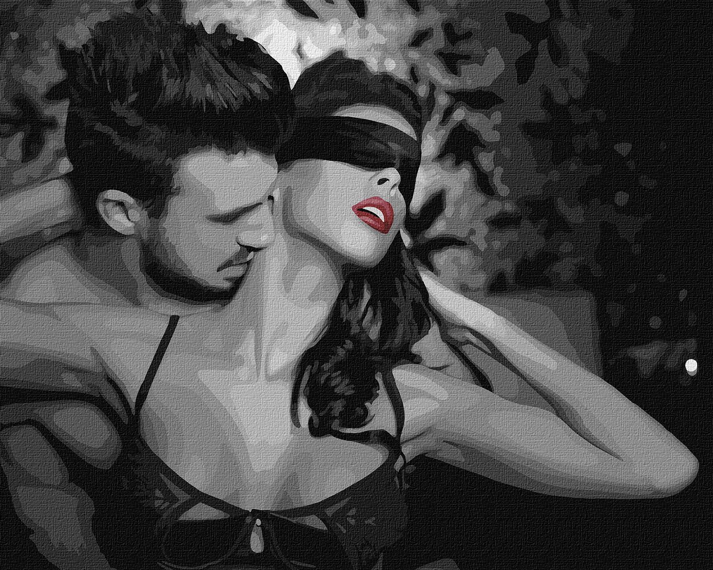 Картина по номерам Ideyka Вихрь страсти 40х50 см (KHO8407)