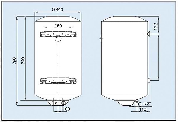 Фото - Водонагреватель Leov EL 80 l