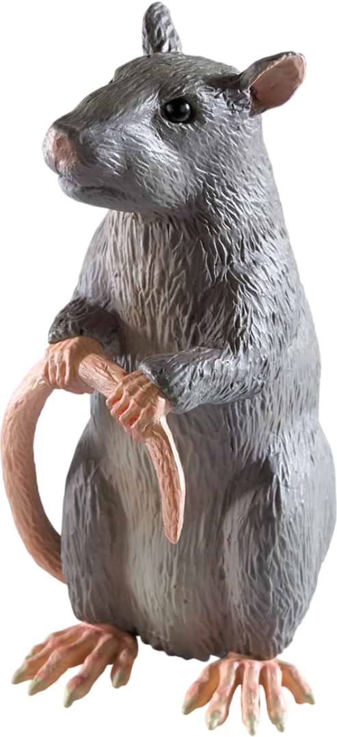 Фото - Колекційна фігурка Noble Collection HARRY POTTER Scabbers- Magical Creatures №14 (NN7686)