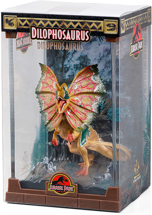 Фото - Колекційна фігурка Noble Collection JURASSIC PARK Dilophosaurus (NN2501)