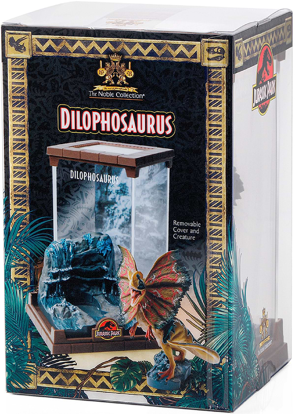 Фото - Колекційна фігурка Noble Collection JURASSIC PARK Dilophosaurus (NN2501)