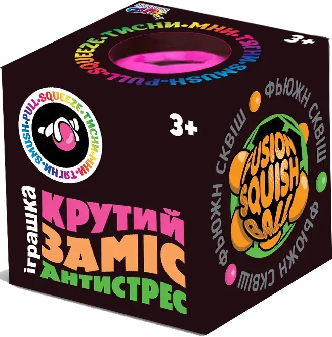 Фото - Стретч-антистресс Monster Gum Крутый замес - Фьюжн Сквиш 8 см (38495)