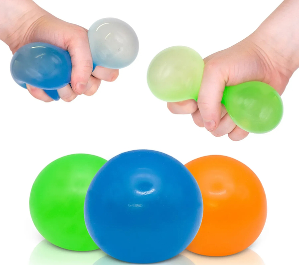 Фото - Стретч-антистрес Monster Gum Крутий заміс - Шугар Неон 7 см (38675)