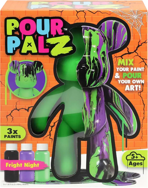 Фото - Набір для декупажу та розпису ToyMonster Black Edition Ведмедик Ніч жахів (GS-G87784/2)