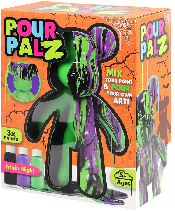 Фото - Набір для декупажу та розпису ToyMonster Black Edition Ведмедик Ніч жахів (GS-G87784/2)