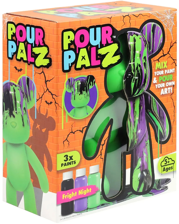 Фото - Набір для декупажу та розпису ToyMonster Black Edition Ведмедик Ніч жахів (GS-G87784/2)