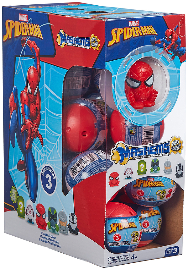 Фото - Игровая фигурка-сюрприз MASH'EMS ЧЕЛОВЕК-ПАУК в ассортименте (51786)
