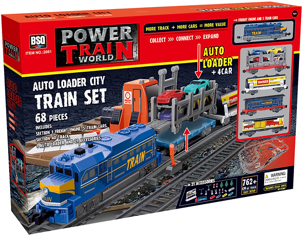 Фото - Залізна дорога BSQ з навантажувальною станцією (2081)