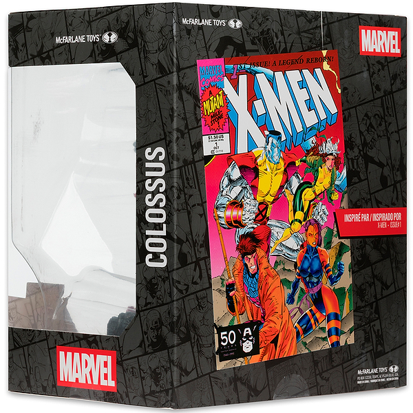 Фото - Коллекционная фигурка McFarlane Toys MARVEL Colossus - 1:10th Scale Collectible with Scene X-Men (14821)