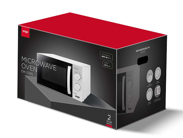 Фото - Мікрохвильова піч (НВЧ) Ergo EM-2355