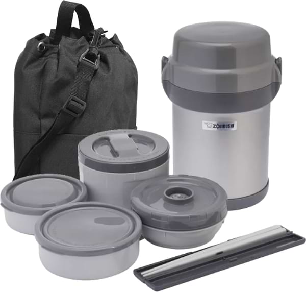Фото - Набор для ланча Zojirushi SL-JAF14SA 1.23 л Gray (16.78.00.91)