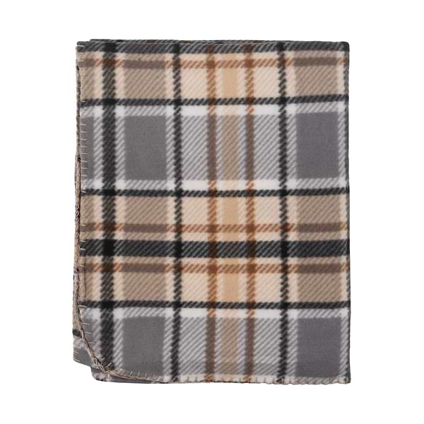 Фото - Плед односпальный Ardesto Fleece 130x160 см клетка, серый (ART0721PB)