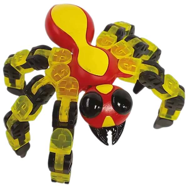 Фото - Фігурка тварини Zing Klixx Creaturez - Fidget Вогняна мураха зелено-червона (KX120_A)