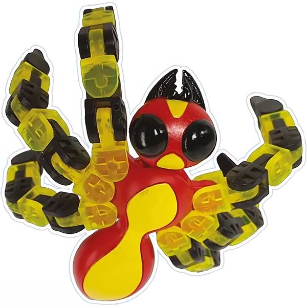 Фото - Фігурка тварини Zing Klixx Creaturez - Fidget Вогняна мураха зелено-червона (KX120_A)