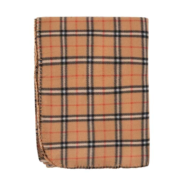 Фото - Плед односпальный Ardesto Fleece 130x160 см клетка, бежевый (ART0722PB)