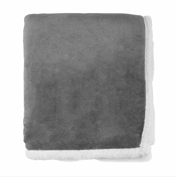 Фото - Плед двуспальный Ardesto Sherpa 160х200 см серый (ART0203SH)