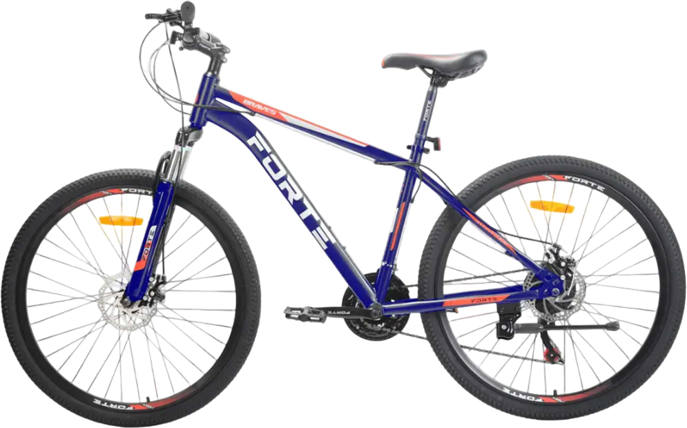 Двухколёсный велосипед Forte BRAVES 25.2717-11S Blue/red
