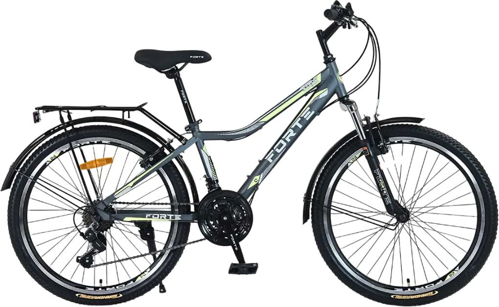 Двухколёсный велосипед Forte STARK 25.2413-01A Gray