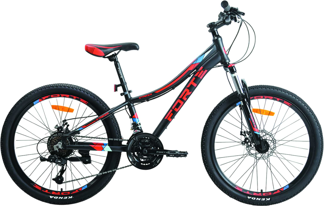 Двухколёсный велосипед Forte STRIKER 25.2412-04A Black