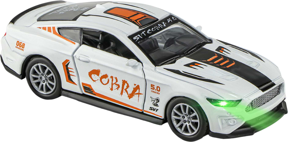Колекційна машинка 1:32 XU YE інерційна COBRA світло звук в асортиментім (K175B13) - Фото 1