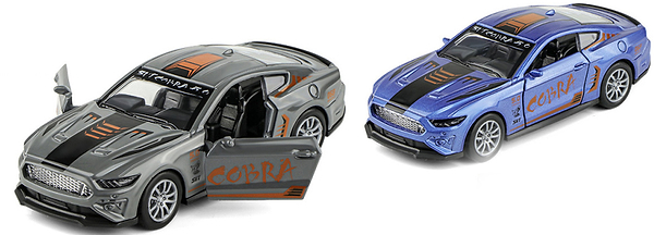 Фото - Колекційна машинка 1:32 XU YE інерційна COBRA світло звук в асортиментім (K175B13)