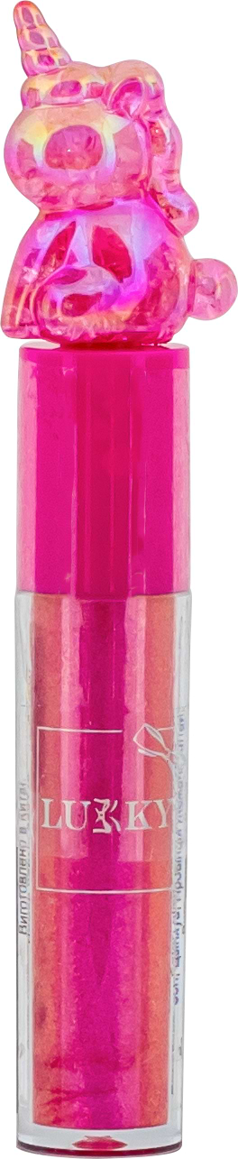 Набор для лица Lukky Светящийся блеск для губ Sweet Candy с ягодным ароматом нежно-розовый (T26337-3)