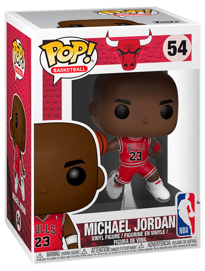Фото - Коллекционная фигурка FUNKO POP! cерии NBA: Bulls ­ МАЙКЛ ДЖОРДАН (36890)